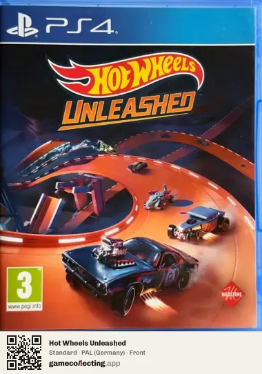 Hot Wheels Unleashed PlayStation 4, Germany box front