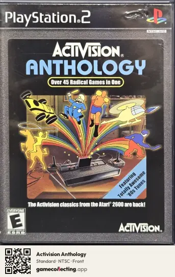 Activision Anthology PlayStation 2, NTSC box front
