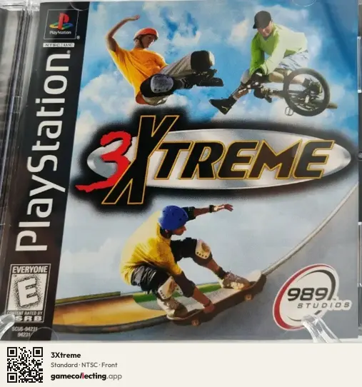 3Xtreme PlayStation, NTSC box front