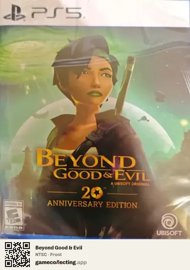 Beyond Good & Evil PlayStation 5, NTSC box front