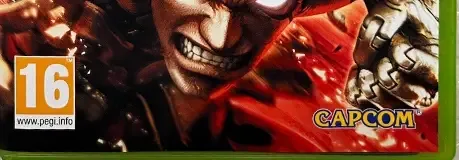 Asura's Wrath, the PEGI square on its front