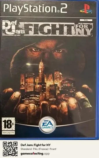 Def Jam: Fight for NY PlayStation 2, France box front