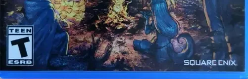 Octopath Traveler II, the ESRB box on its front