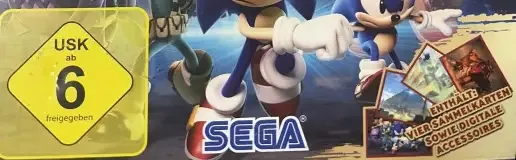 Sonic Forces, the USK square on its front