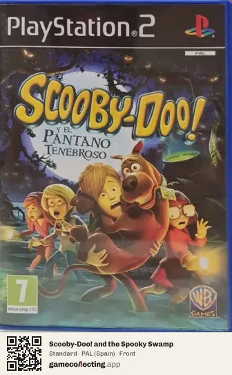 Scooby-Doo! and the Spooky Swamp PlayStation 2, Spain box front