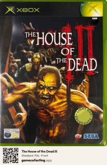 The House of the Dead III Xbox, PAL box front