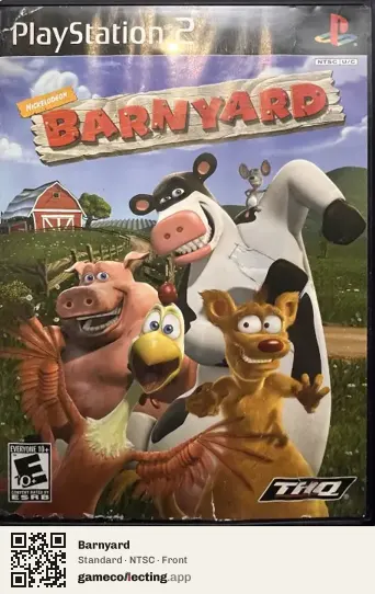 Barnyard PlayStation 2, NTSC box front