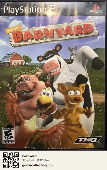 Barnyard PlayStation 2, NTSC box front