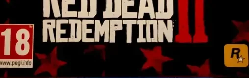 Red Dead Redemption 2, the PEGI square on its front