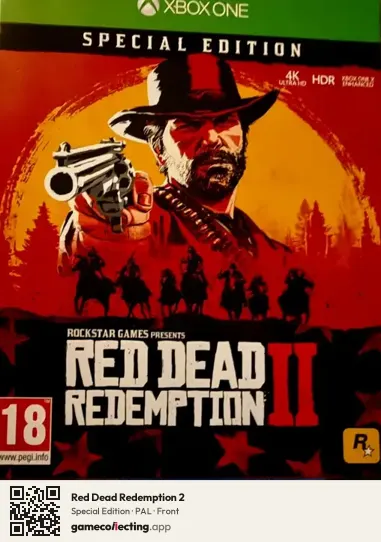 Red Dead Redemption 2 Xbox One, PAL box front