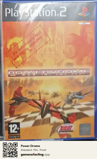 Power Drome PlayStation 2, PAL box front