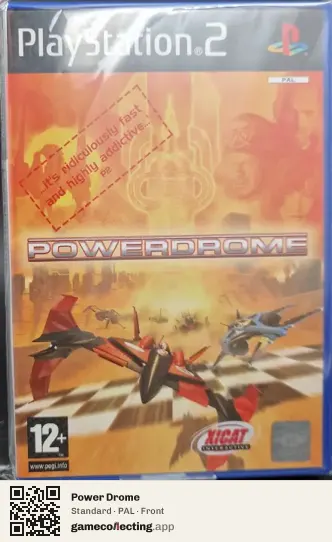 Power Drome PlayStation 2, PAL box front