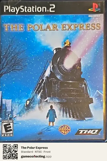 The Polar Express PlayStation 2, NTSC box front