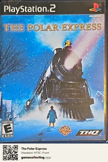 The Polar Express PlayStation 2, NTSC box front