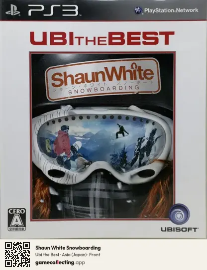 Shaun White Snowboarding PlayStation 3, Asia box front