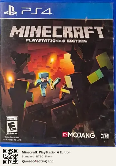 Minecraft: PlayStation 4 Edition PlayStation 4, NTSC box front