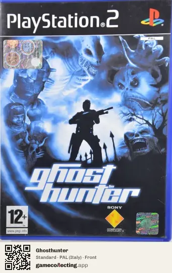 Ghosthunter PlayStation 2, Italy box front