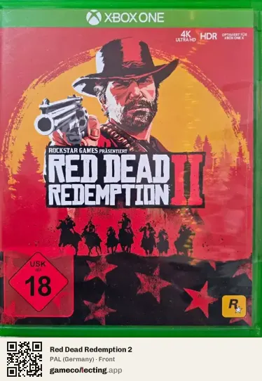Red Dead Redemption 2 Xbox One, Germany box front