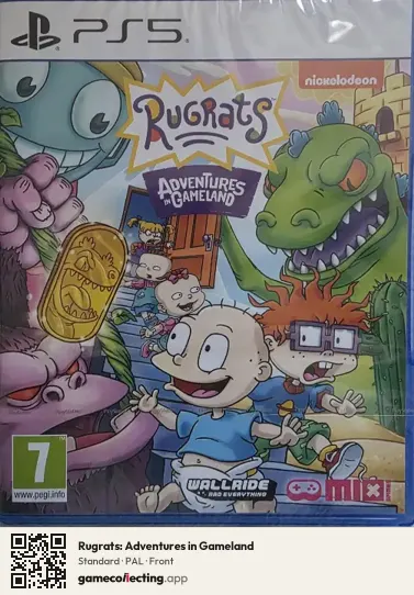 Rugrats: Adventures in Gameland PlayStation 5, PAL box front