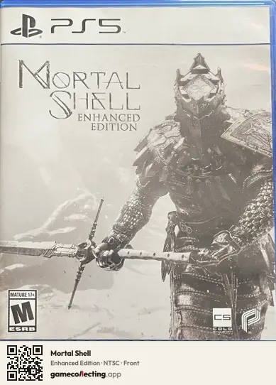 Mortal Shell PlayStation 5, NTSC box front