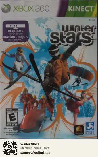 Winter Stars Xbox 360, NTSC box front