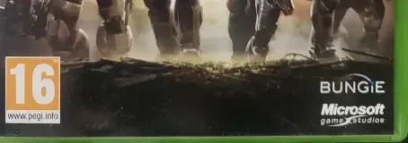 Halo: Reach, the PEGI square on its front