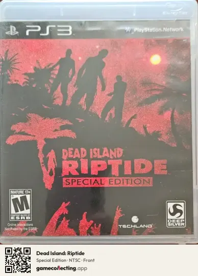 Dead Island: Riptide PlayStation 3, NTSC box front