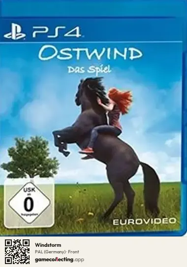 Windstorm PlayStation 4, Germany box front