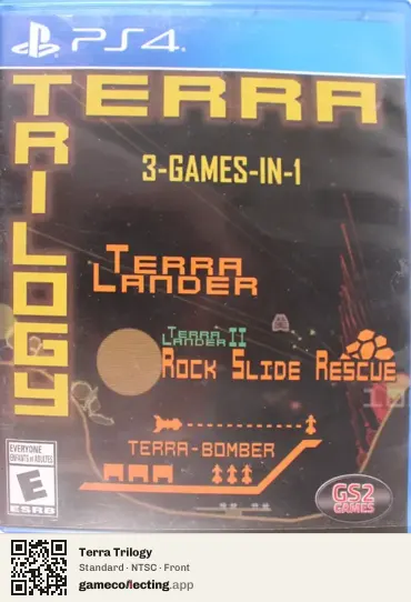 Terra Trilogy PlayStation 4, NTSC box front