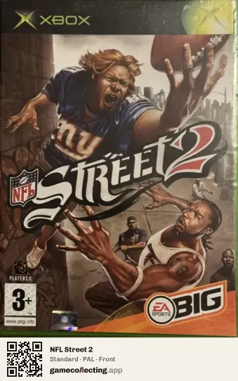 NFL Street 2 Xbox, PAL box front