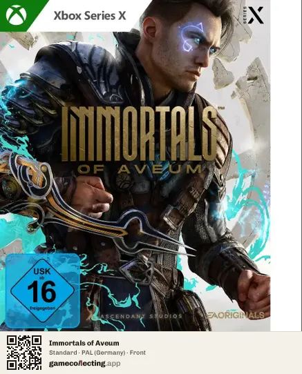 Immortals of Aveum Xbox Series X, Germany box front