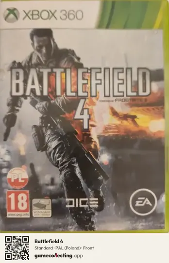 Battlefield 4 Xbox 360, Poland box front