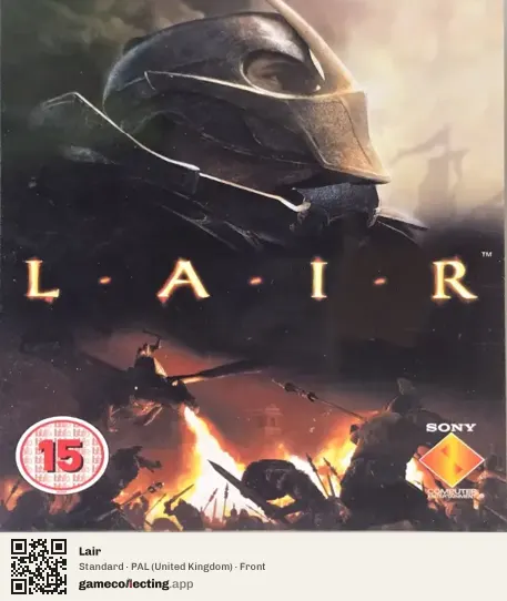 Lair PlayStation 3, United Kingdom box front