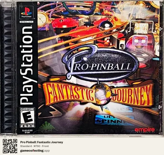 Pro Pinball: Fantastic Journey PlayStation, NTSC box front