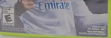 FIFA 18, the ESRB box on its front