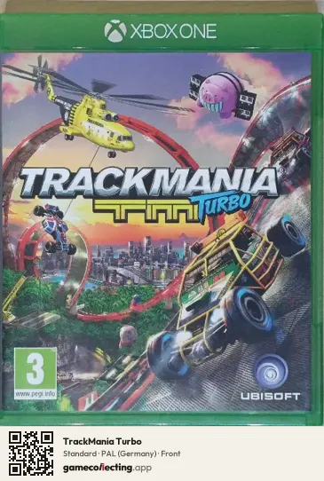 TrackMania Turbo Xbox One, Germany box front