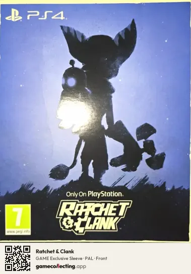 Ratchet & Clank PlayStation 4, PAL box front