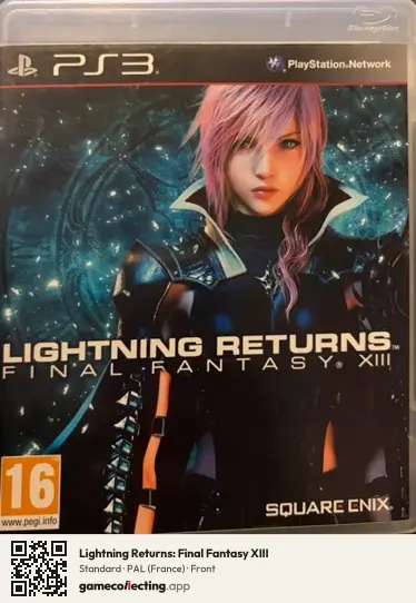 Lightning Returns: Final Fantasy XIII PlayStation 3, France box front