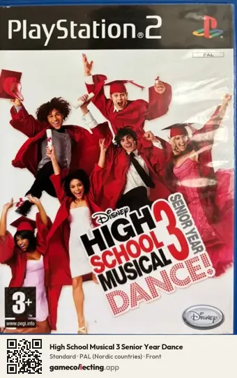 High School Musical 3 Senior Year Dance PlayStation 2, Nordic countries box front