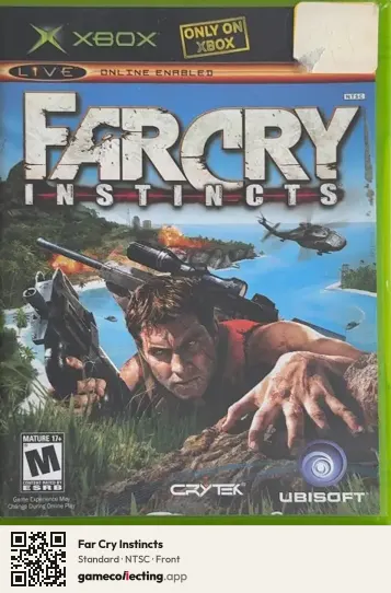 Far Cry Instincts Xbox, NTSC box front