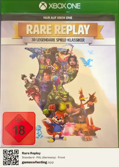 Rare Replay Xbox One, Germany box front
