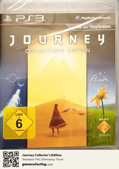 Journey Collector's Edition PlayStation 3, Germany box front