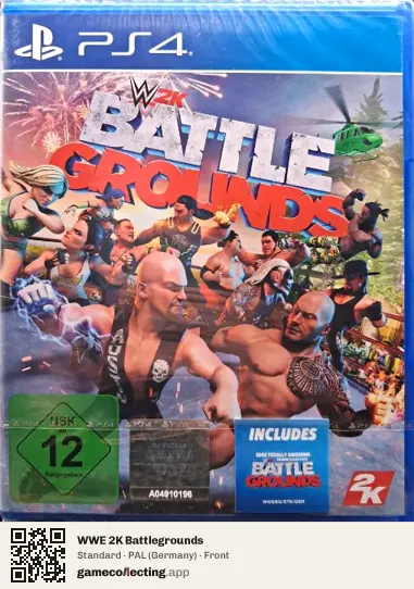 WWE 2K Battlegrounds PlayStation 4, Germany box front