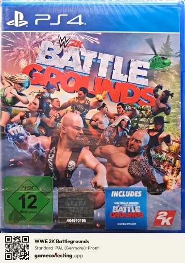 WWE 2K Battlegrounds PlayStation 4, Germany box front