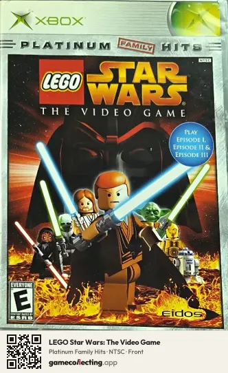 LEGO Star Wars: The Video Game Xbox, NTSC box front