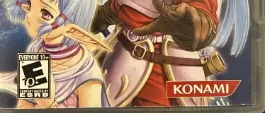 Ys: The Ark of Napishtim, the ESRB box on its front