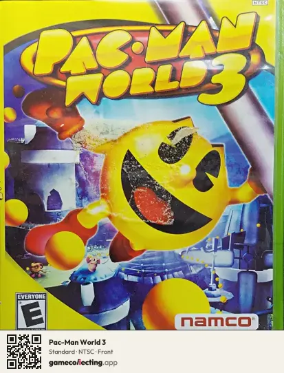 Pac-Man World 3 Xbox, NTSC box front