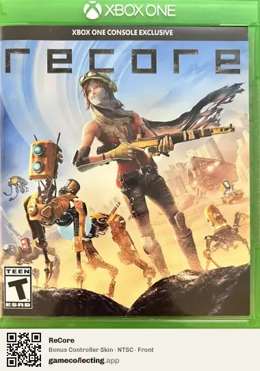 ReCore Xbox One, NTSC box front