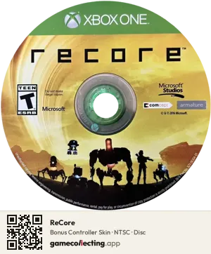 ReCore Xbox One, NTSC disc