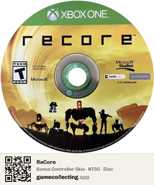 ReCore Xbox One, NTSC disc